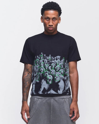 CAMISETA SELFIE DAS CAVERNAS PRETA - Four Street