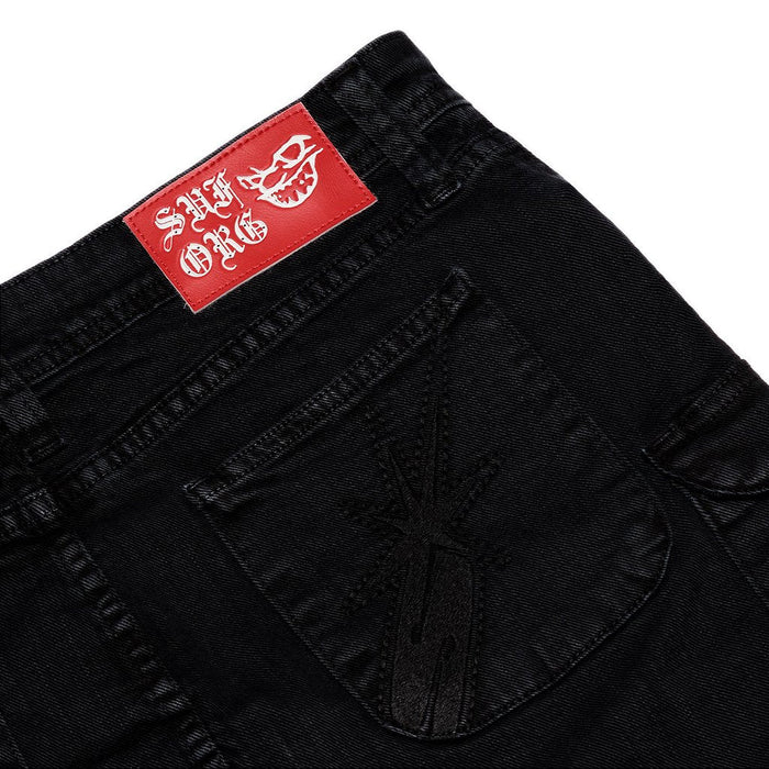 CARGO SKIRT 4SUF BLACK