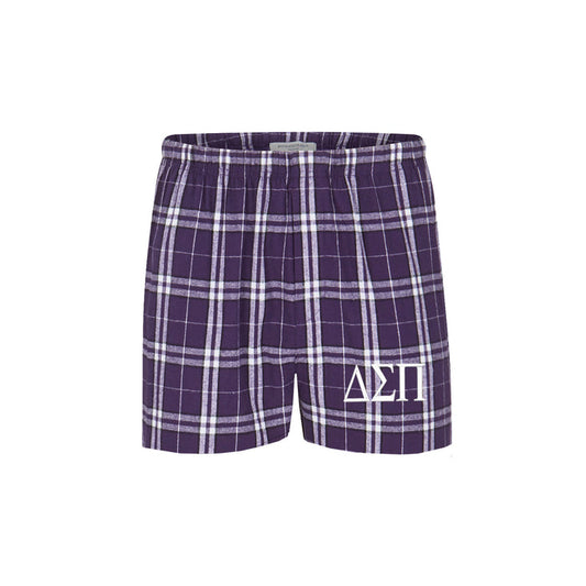 Delta Sigma Pi Pajama Bottom Shorts-Boxers