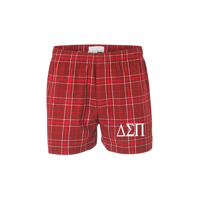 Delta Sigma Pi Pajama Bottom Shorts-Boxers
