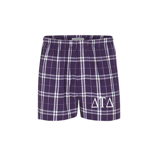 Delta Tau Delta Pajama Bottom Shorts-Boxers