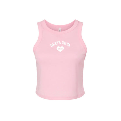 Delta Zeta Cropped Tank Top
