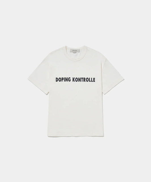 Doping Kontrolle T-shirt Bone White - Four Street