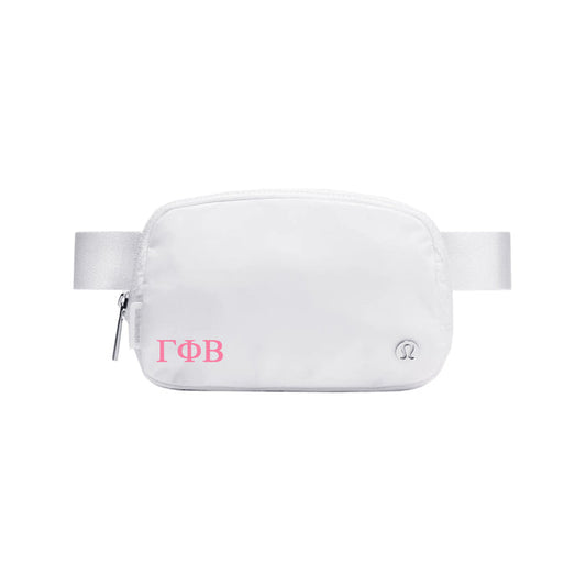 Gamma Phi Beta lululemon Everywhere Belt Bag - White