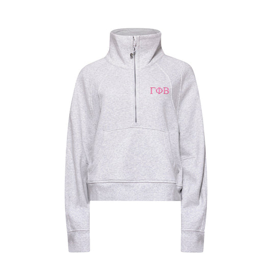 Gamma Phi Beta lululemon Scuba Oversized Funnel-Neck Half Zip