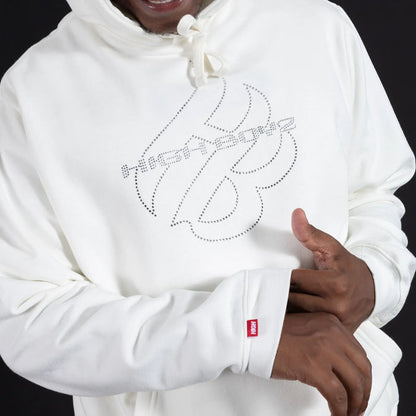 Hoodie Fella White - Four Street