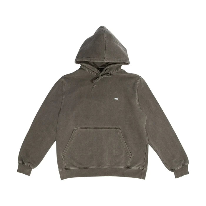Hoodie Patch Washed Black - Four Street
