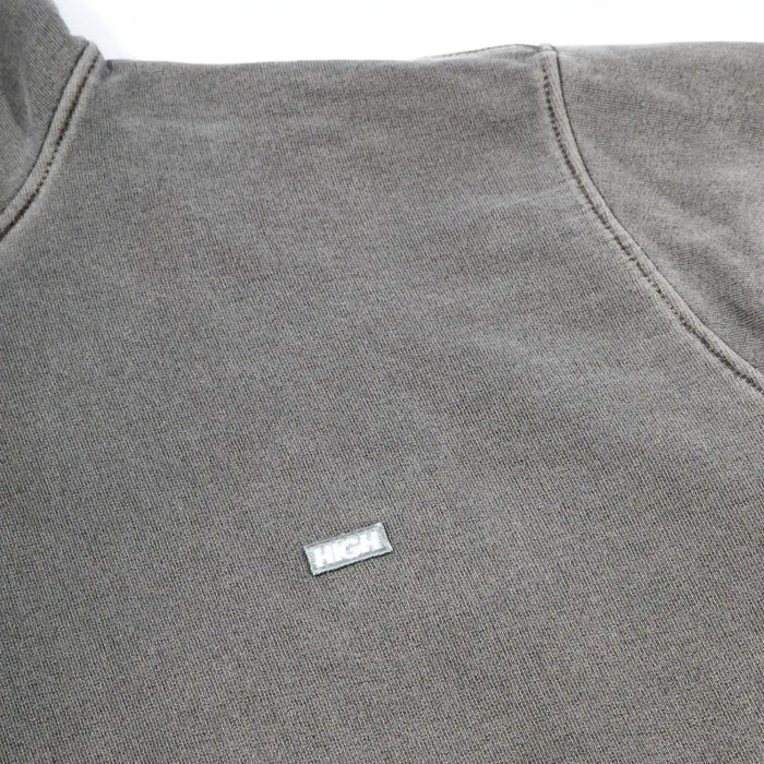 Hoodie Patch Washed Black - Four Street