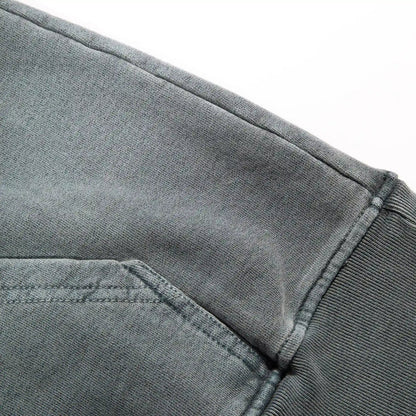 Hoodie Patch Washed Navy - Four Street