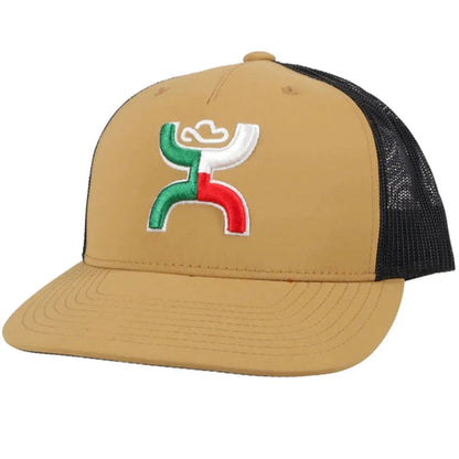 HOOey "Boquillas" (Tan/Black) - Trucker Cap