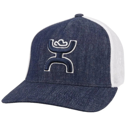 HOOey Coach (Denim/White) - Trucker Cap - Hatcountry