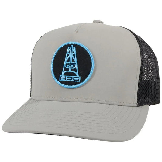 HOOey "Rose" HOG (Grey/Black) - Trucker Cap - Hatcountry
