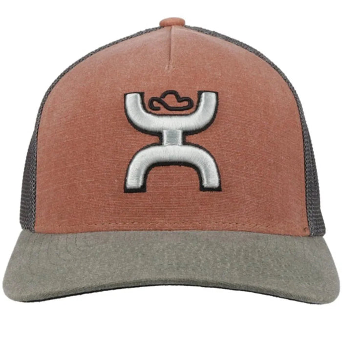 HOOey Coach (Rust/Grey) - Trucker Cap - Hatcountry