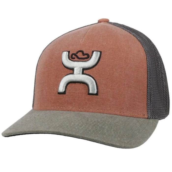 HOOey Coach (Rust/Grey) - Trucker Cap - Hatcountry