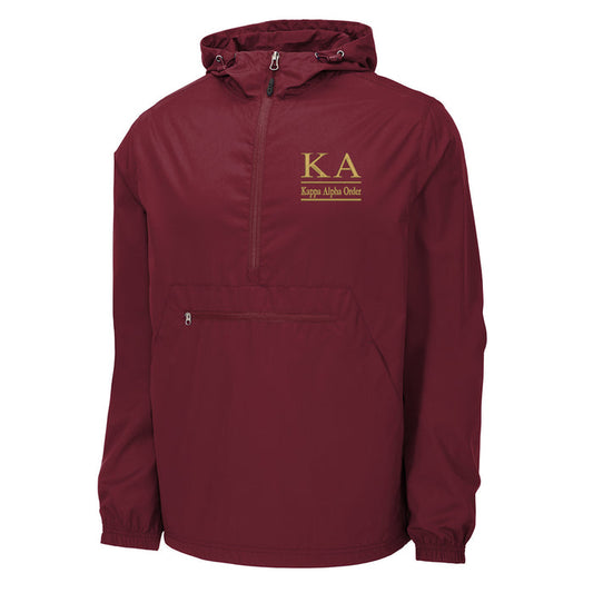 Kappa Alpha Order Windbreaker - Pullover