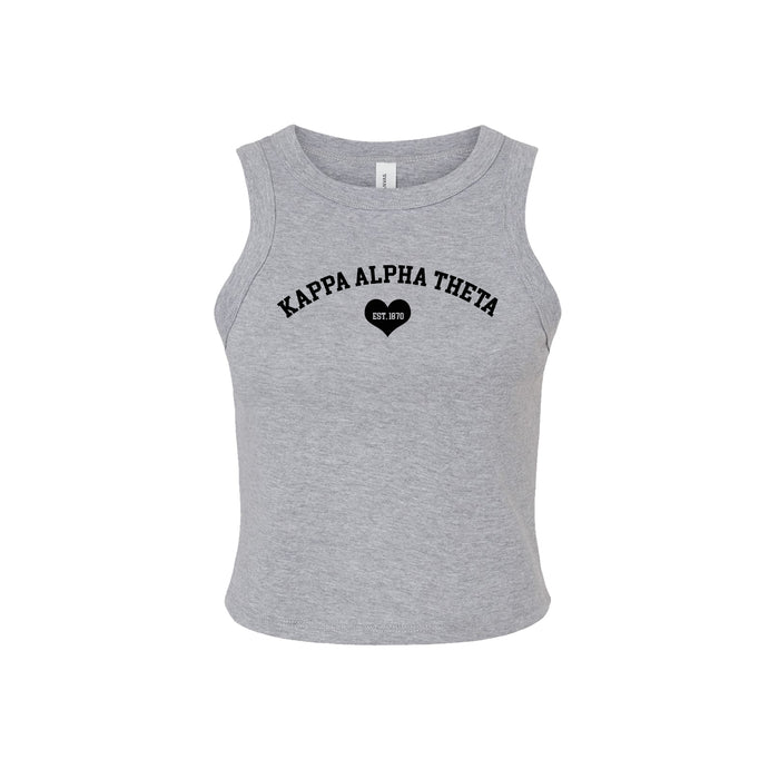 Kappa Alpha Theta Cropped Tank Top