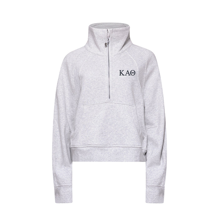 Kappa Alpha Theta lululemon Scuba Oversized Funnel-Neck Half Zip