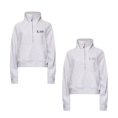Kappa Alpha Theta lululemon Scuba Oversized Funnel-Neck Half Zip