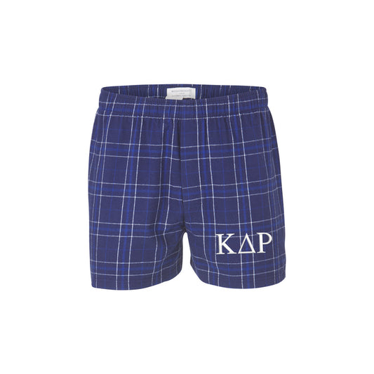 Kappa Delta Rho Pajama Bottom Shorts-Boxers