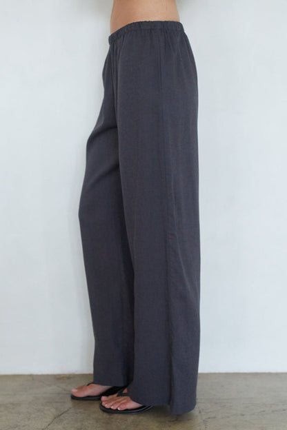 Kyle Pull On Linen Pants