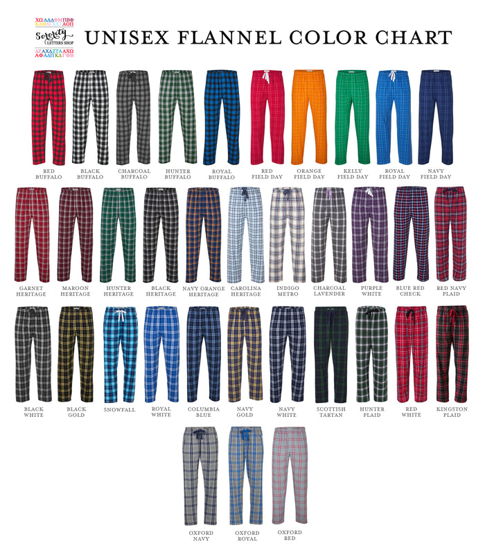 Lambda Kappa Sigma Flannel Pants