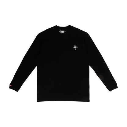 Longsleeve Stars Black - Four Street