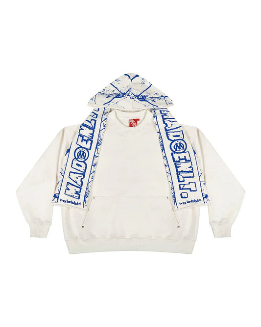 MOLETOM DURAG DE BRUXO CACHECOL DE TIME OFF WHITE - Four Street
