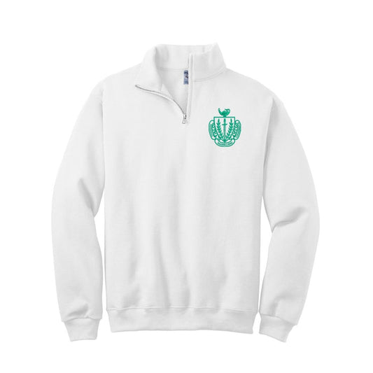 NPC Quarter Zip Sweatshirt - Embroidered Crest