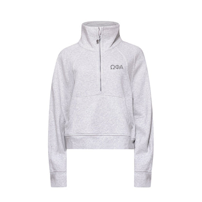 Omega Phi Alpha lululemon Scuba Oversized Funnel-Neck Half Zip
