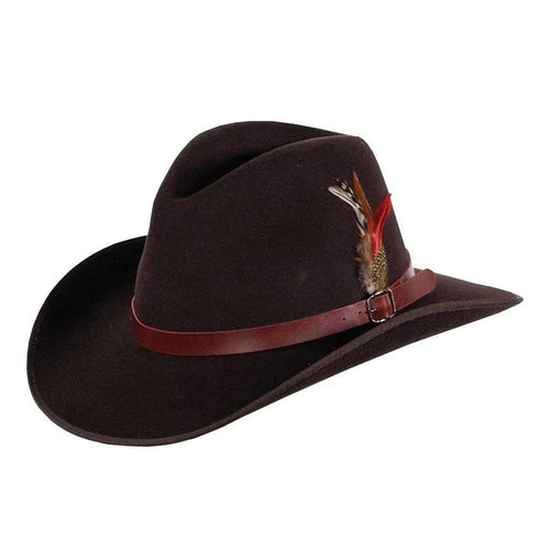 Outback Gallop - Wool Felt Outback Hat - Hatcountry