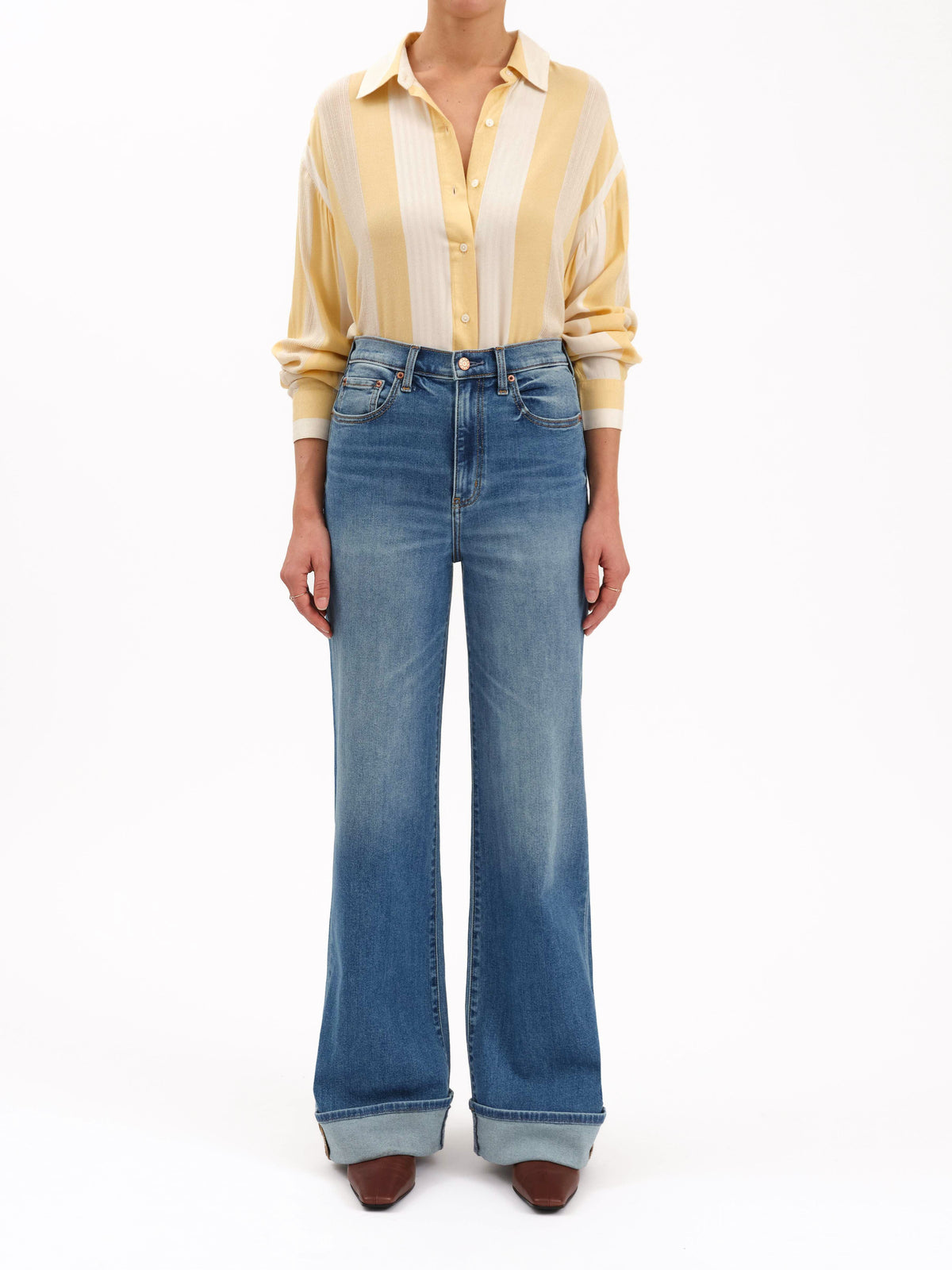 Far Out Wide Leg Jean - Big Break
