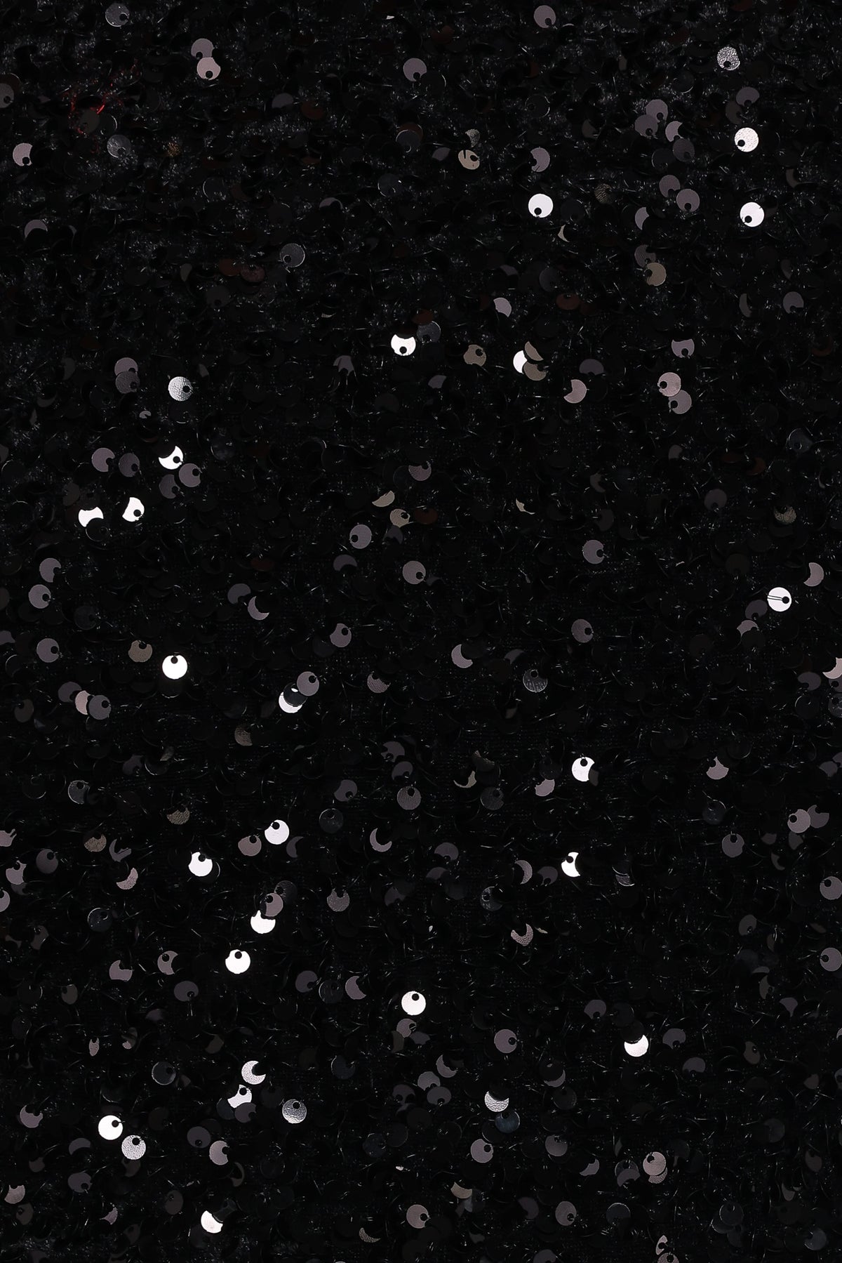 Leilani Midi Sequin Skirt - Black