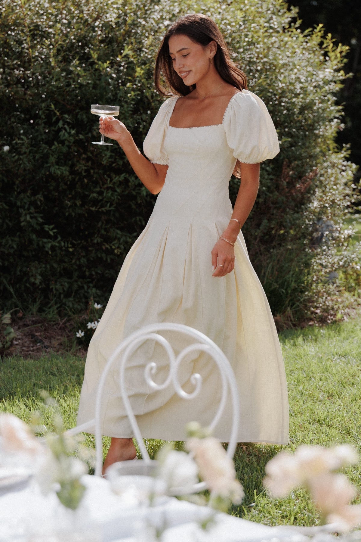Kinlee Maxi Dress - Butter Yellow