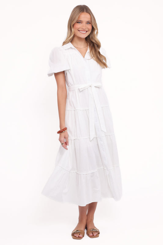 Louella Maxi Dress - White