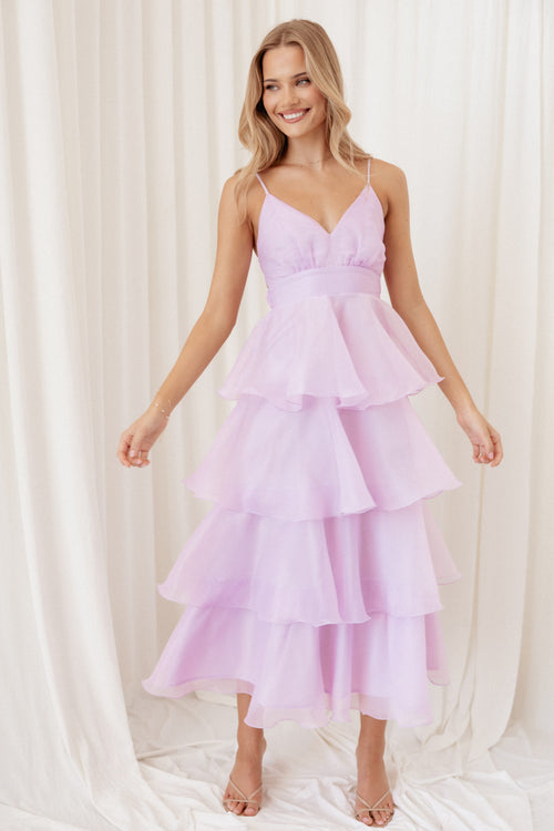 Winslet Maxi Dress - Lilac