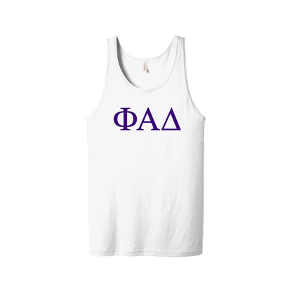 Phi Alpha Delta Fraternity Jersey Tank Top