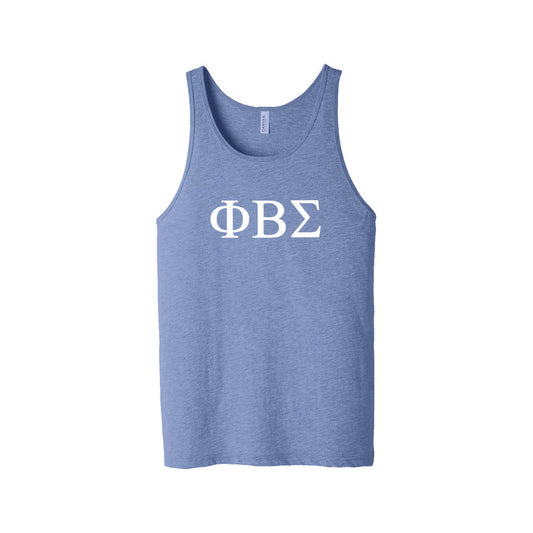 Phi Beta Sigma Fraternity Jersey Tank Top