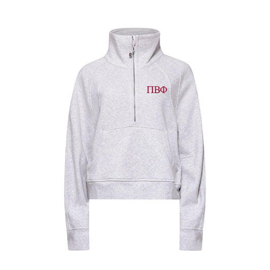 Pi Beta Phi lululemon Scuba Oversized Funnel-Neck Half Zip