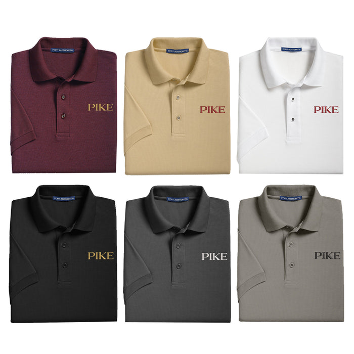 Pi Kappa Alpha Cotton Pique Polo - PIKE