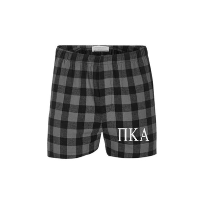 Pi Kappa Alpha Pajama Bottom Shorts - PIKE Boxers