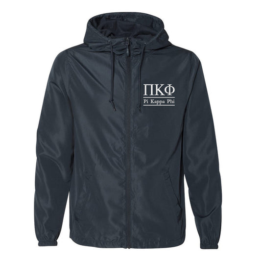 Pi Kappa Phi Full Zip Windbreaker