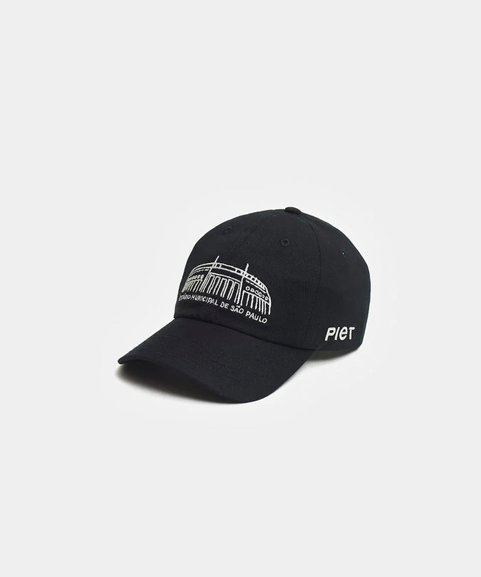 Piet + Pacaembu Cap - Black - Four Street