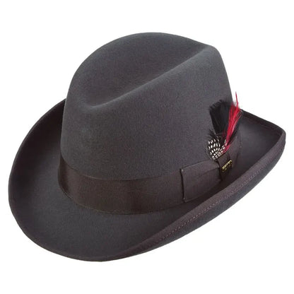 Scala Godfather - Wool Felt Fedora Hat