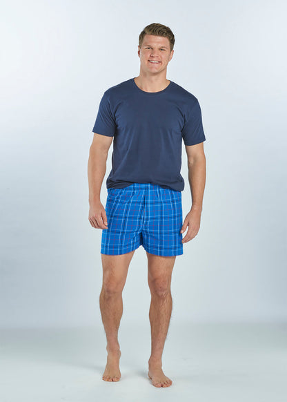 Sigma Alpha Mu-Pajama Bottom Shorts-Boxers