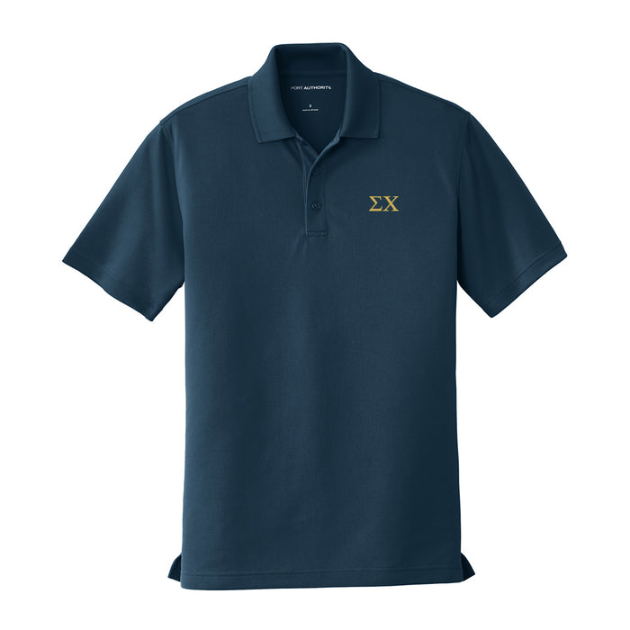 Sigma Chi Performance Polo - Short Sleeve