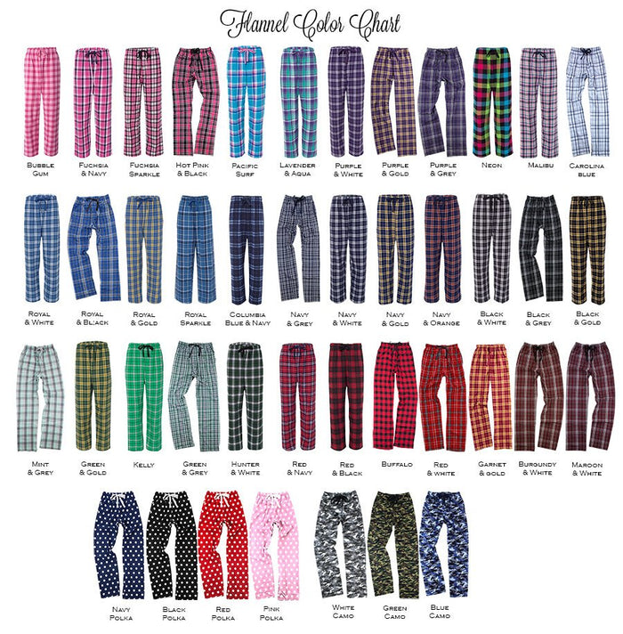 Sigma Delta Tau Flannel Pants