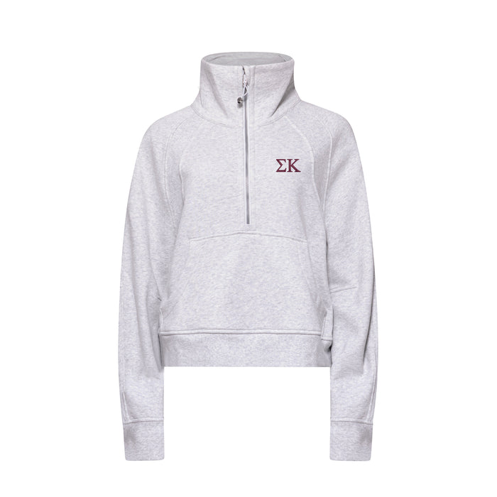 Sigma Kappa lululemon Scuba Oversized Funnel-Neck Half Zip