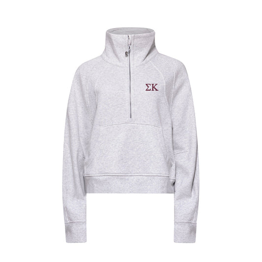 Sigma Kappa lululemon Scuba Oversized Funnel-Neck Half Zip