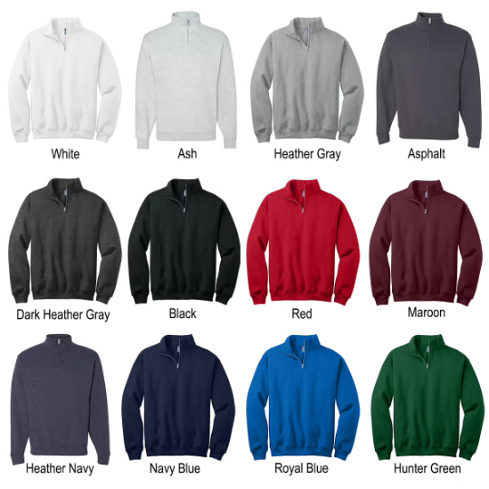 Sigma Sigma Sigma Qzip Sweatshirt