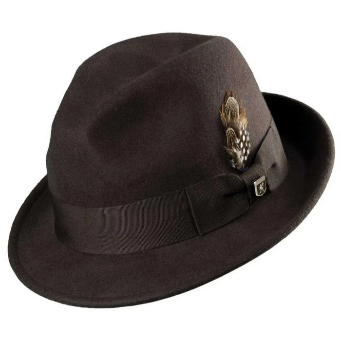 Stacy Adams Chelsea - Wool Fedora Hat - Hatcountry